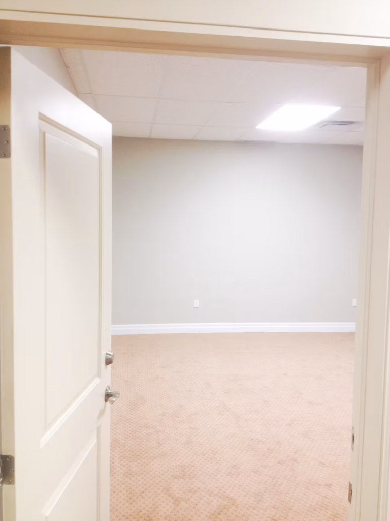 Open door to