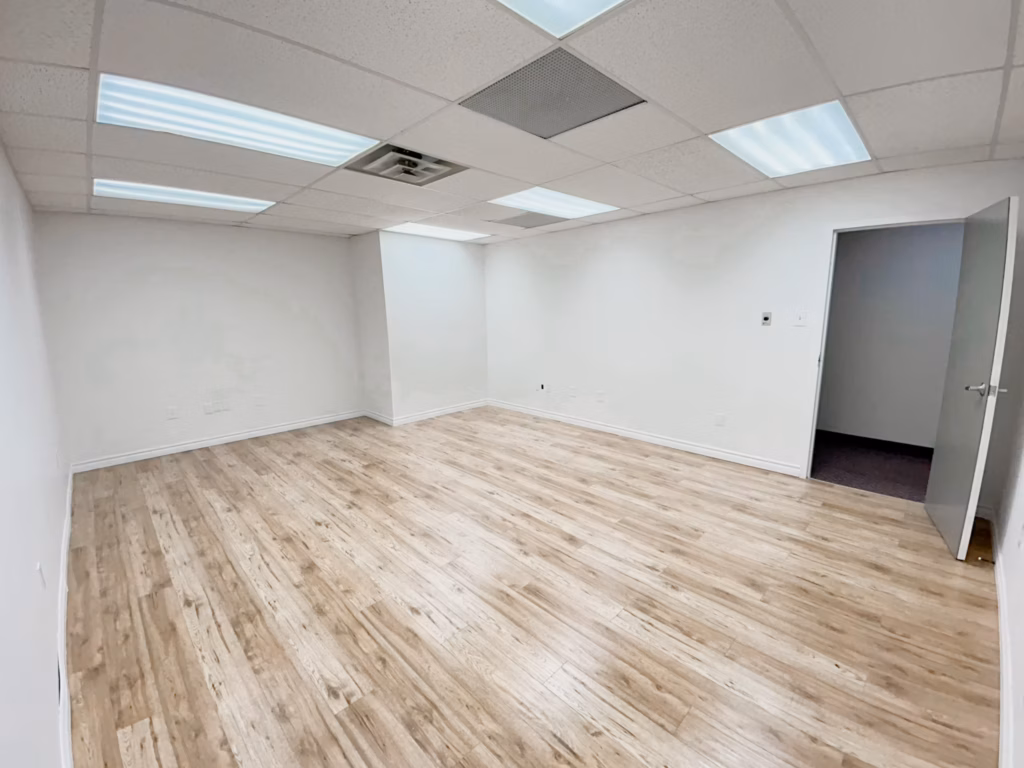 Empty commercial office space