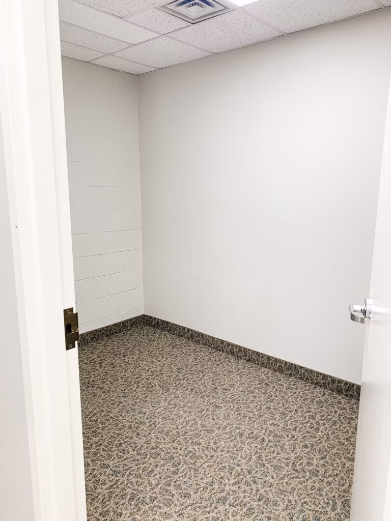 Empty white