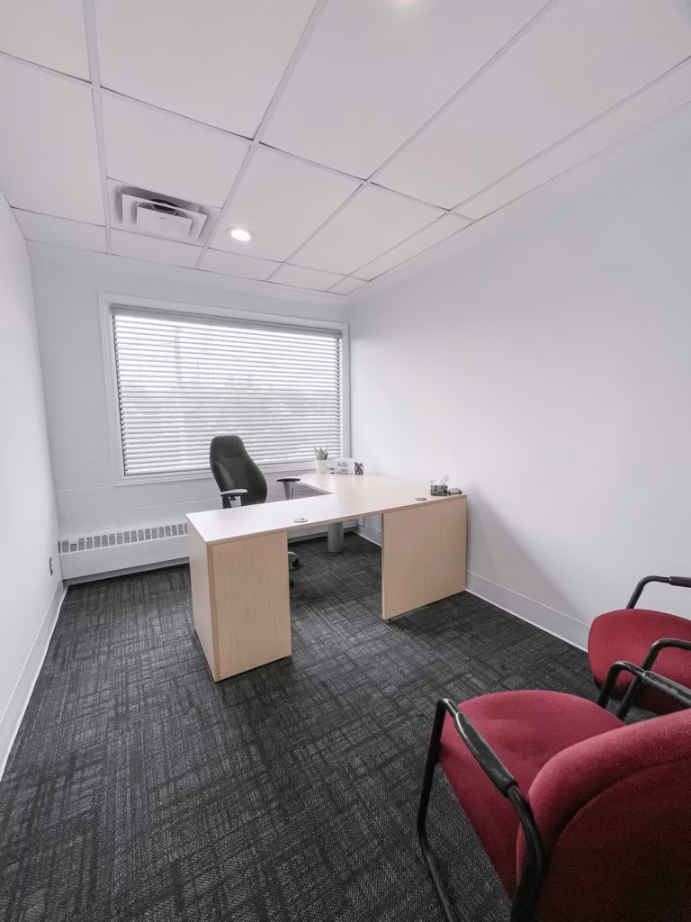 Modern office with desk