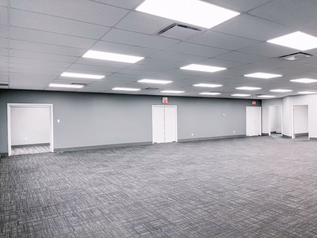 Empty commercial space
