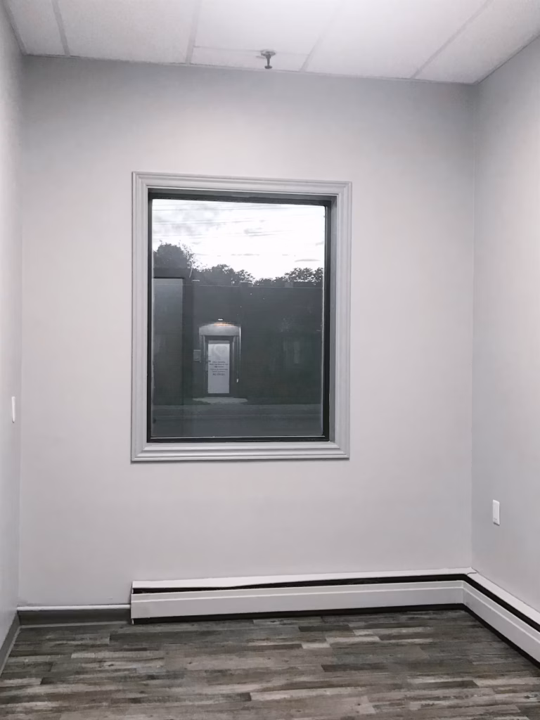 Empty room with window