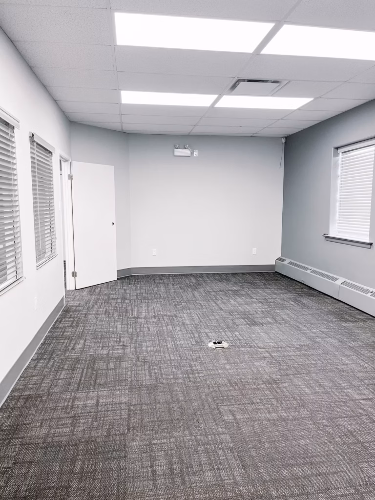 Empty modern office with