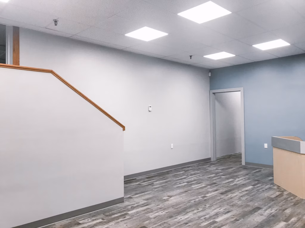 Empty, modern