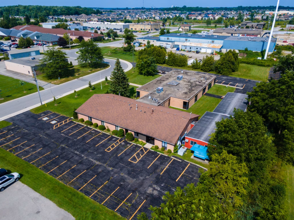 Aerial view of