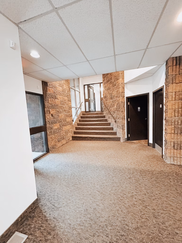Carpeted hallway