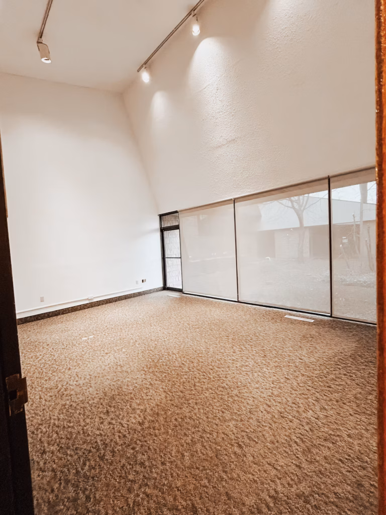 Empty room with