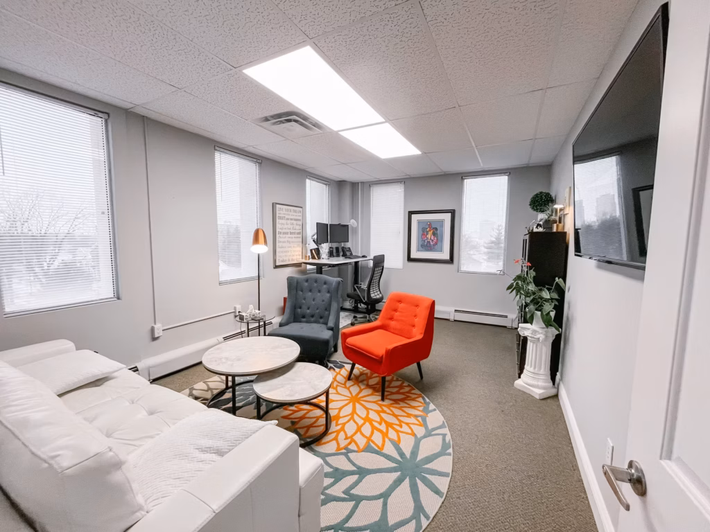 Modern office with white